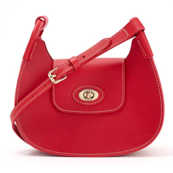 Dooney & Bourke Sweety Leather Crossbody Hobo  0377 - Picture 1 of 2